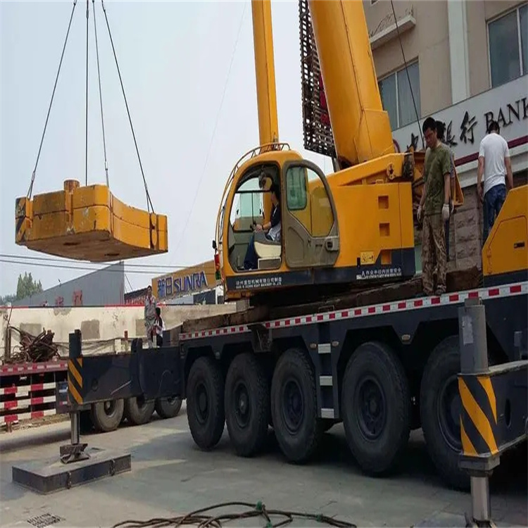 莆田城厢当地吊车出租|机器吊装|75吨|工厂搬迁服务