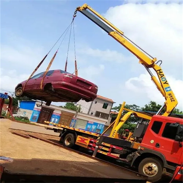 莆田城厢吊车吊汽车的正确方法